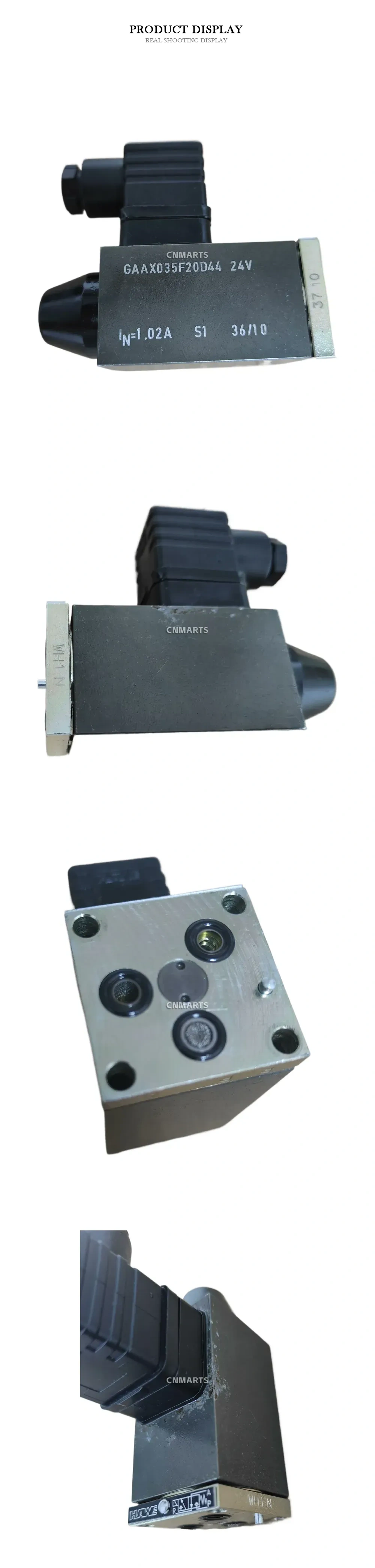 HAWE WH1N Solenoid Directional Valve Description