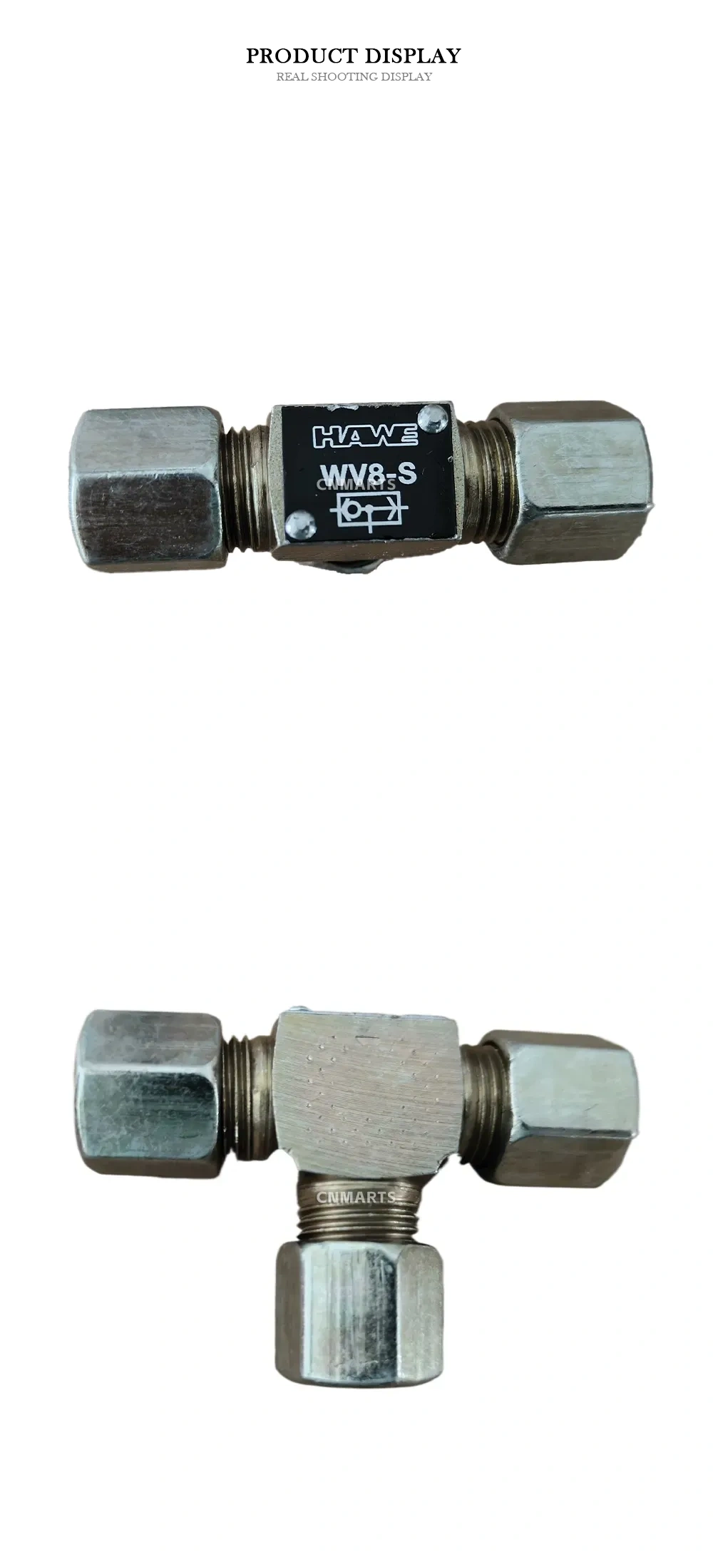 HAWE WV8-S Hydraulic Shut-off Valve Description