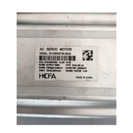 HCFA SV-X3MH075A-N2LN AC Servo Motor