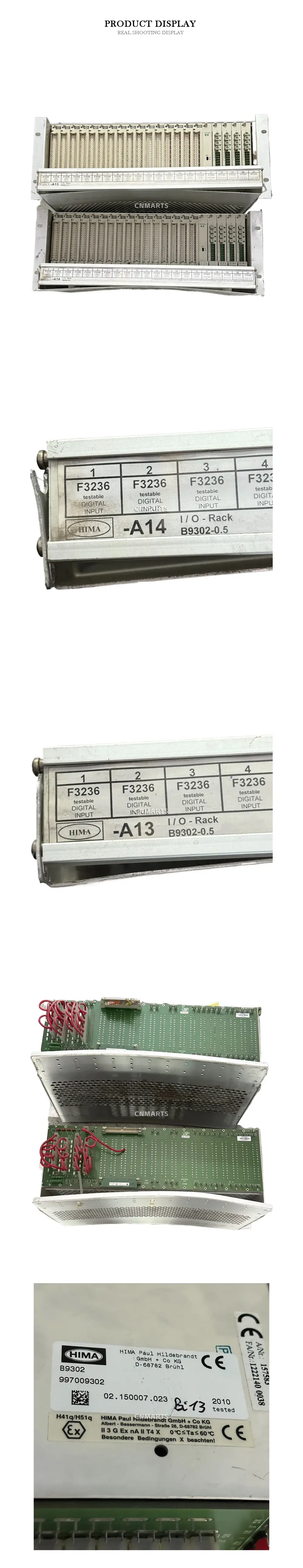 HIMA B9302-0.5 I/O Rack Description