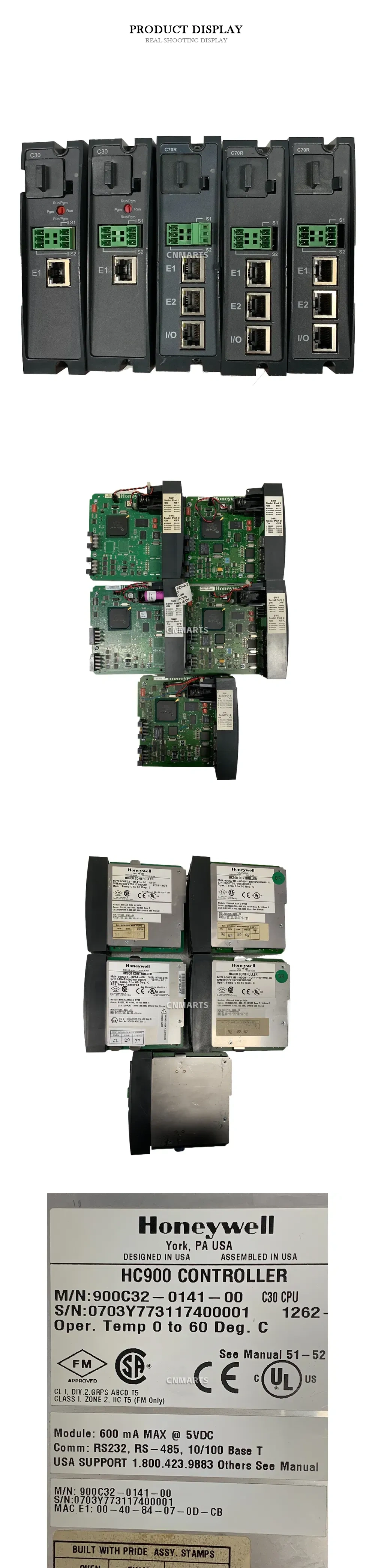 Honeywell 900C32-0141-00 HC900 Controller Description