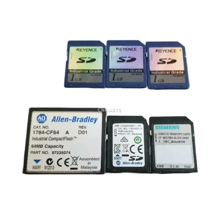 KEYENCE; Allen-Bradley; SIEMENS CA-SD1G; 1784-CF64; 1784-SD1/A; 6ES7954-8LC02-0AA0 Industrial Memory Card (SD / CompactFlash)