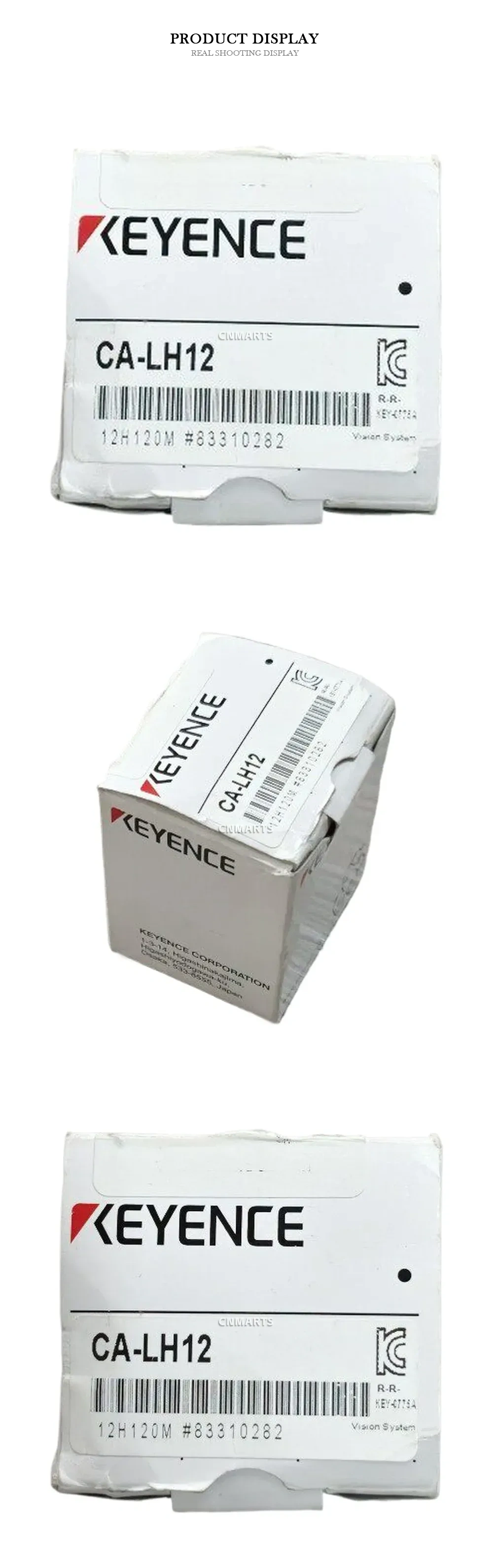 KEYENCE CA-LH12 High Resolution Lens Description
