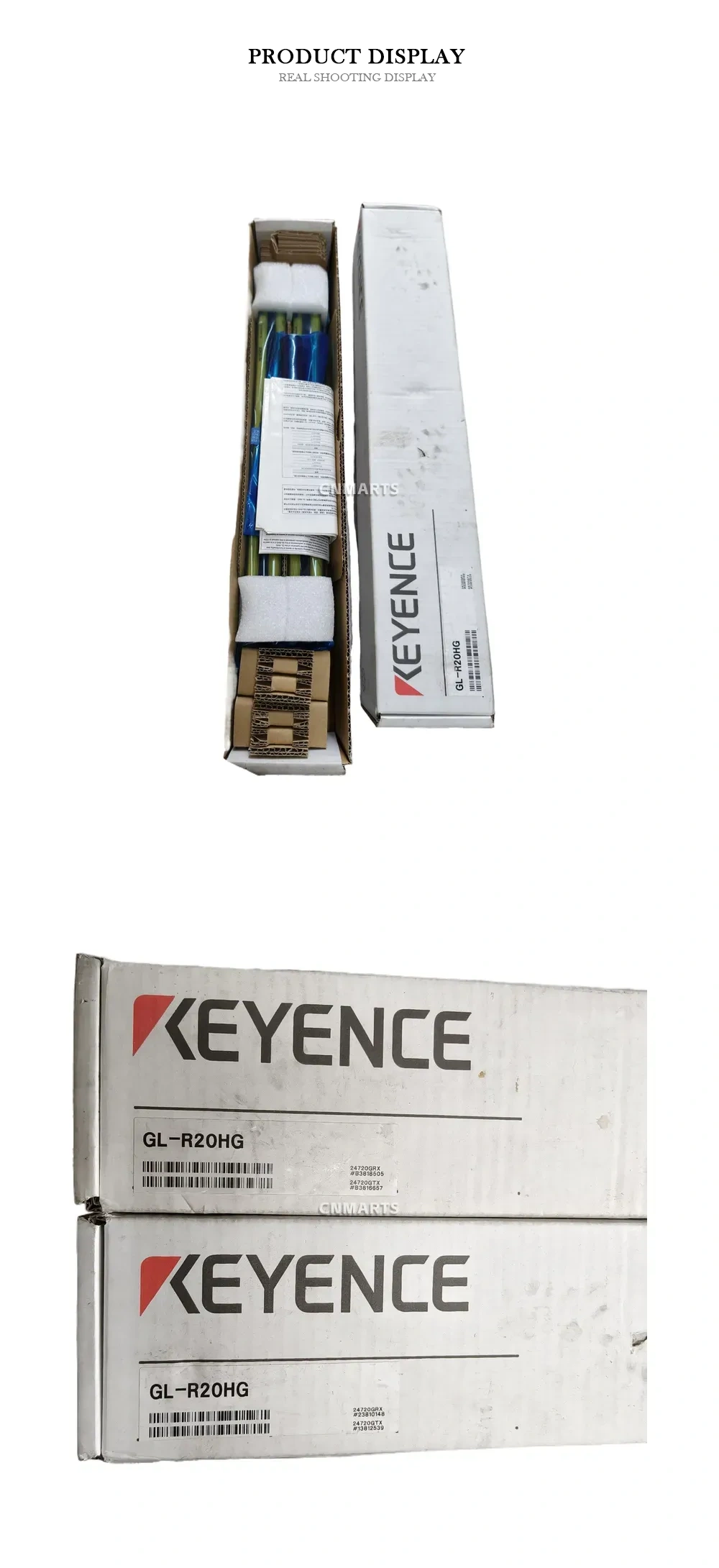 KEYENCE GL-R20HG Safety Light Curtain Description