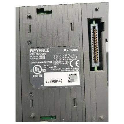 KEYENCE KV-1000 PLC CPU Module