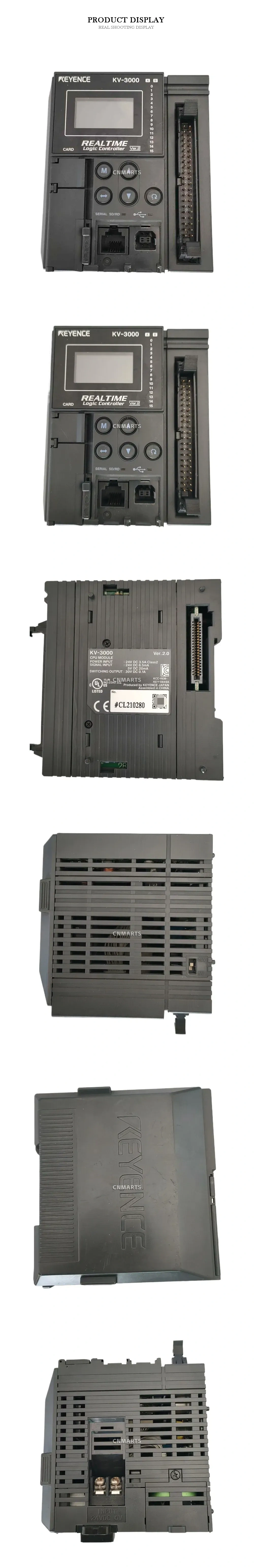 KEYENCE KV-3000 Realtime Logic Controller CPU Module Description