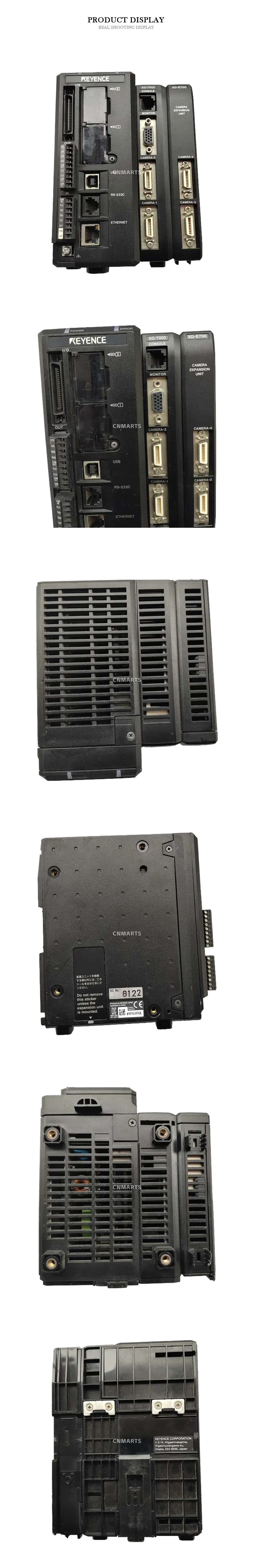 KEYENCE XG-7000 / XG-E700 Machine Vision System Controller Description