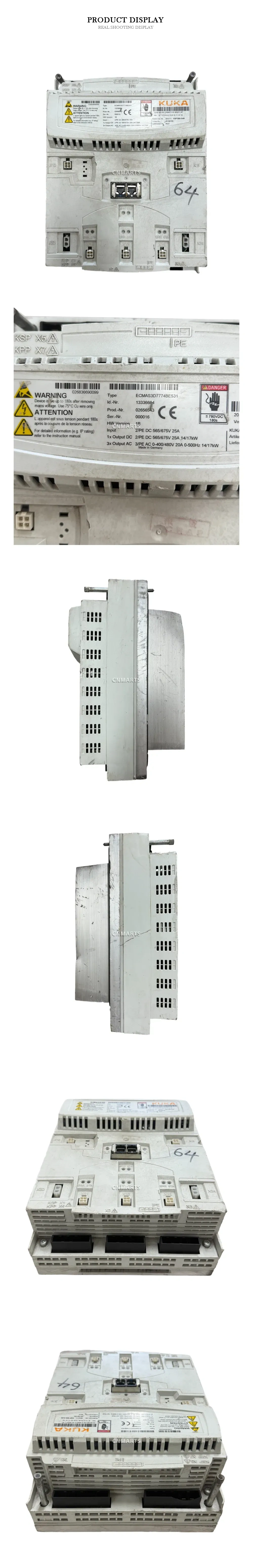 KUKA ECMAS3D7774BE531 Servo Drive Module Description