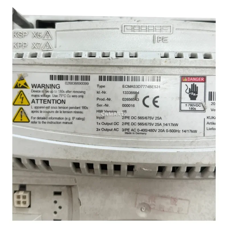 KUKA ECMAS3D7774BE531 Servo Drive Module