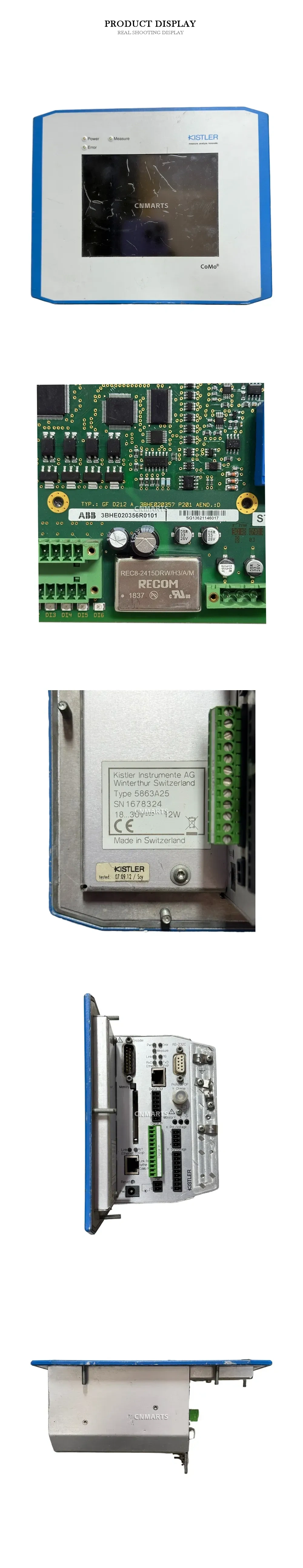Kistler 5863A25 Industrial Process Monitoring Unit Description