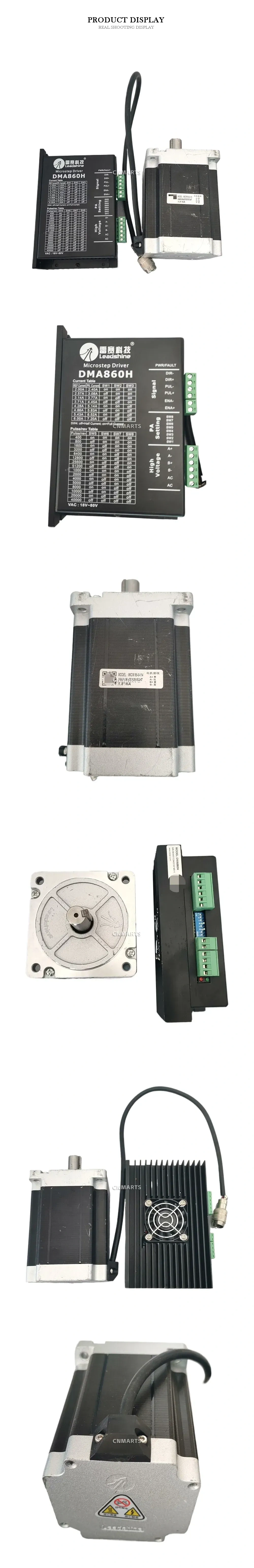 Leadshine DMA860H / 86CM85-6-J14 Stepper Motor and Driver Kit Description