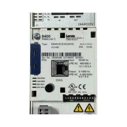 Lenze E84AVSCE4024SX0 AC Servo Drive / Frequency Inverter