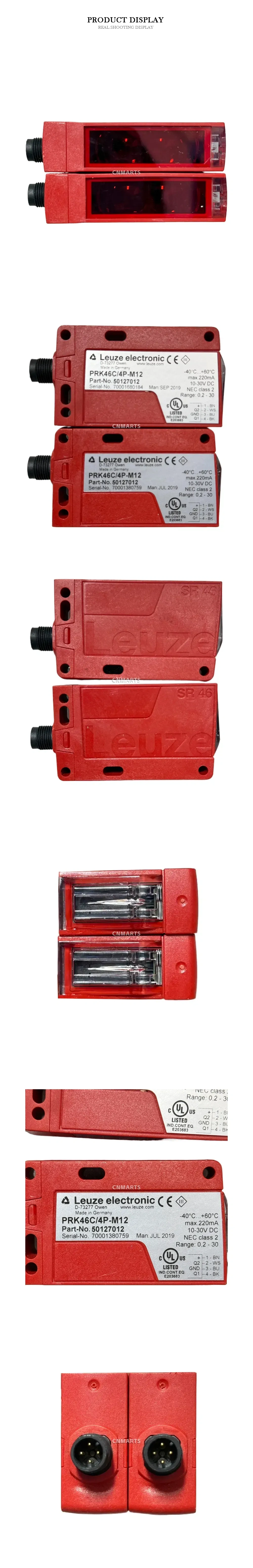 Leuze PRK46C/4P-M12 Photoelectric Sensor Description