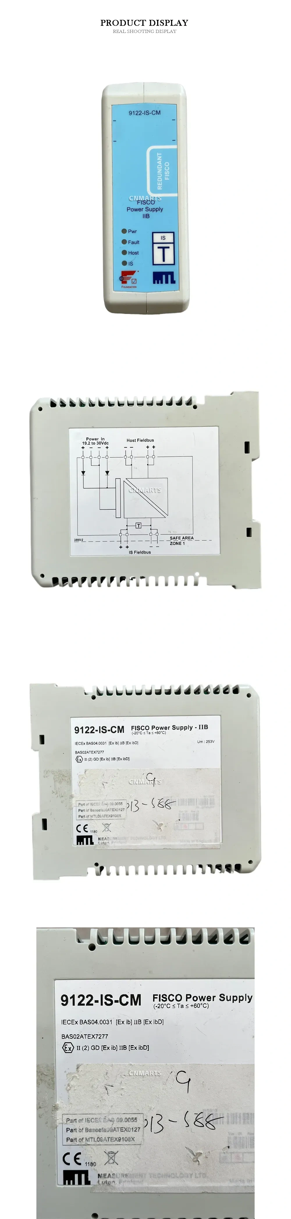 MTL 9122-IS-CM FISCO Power Supply Description