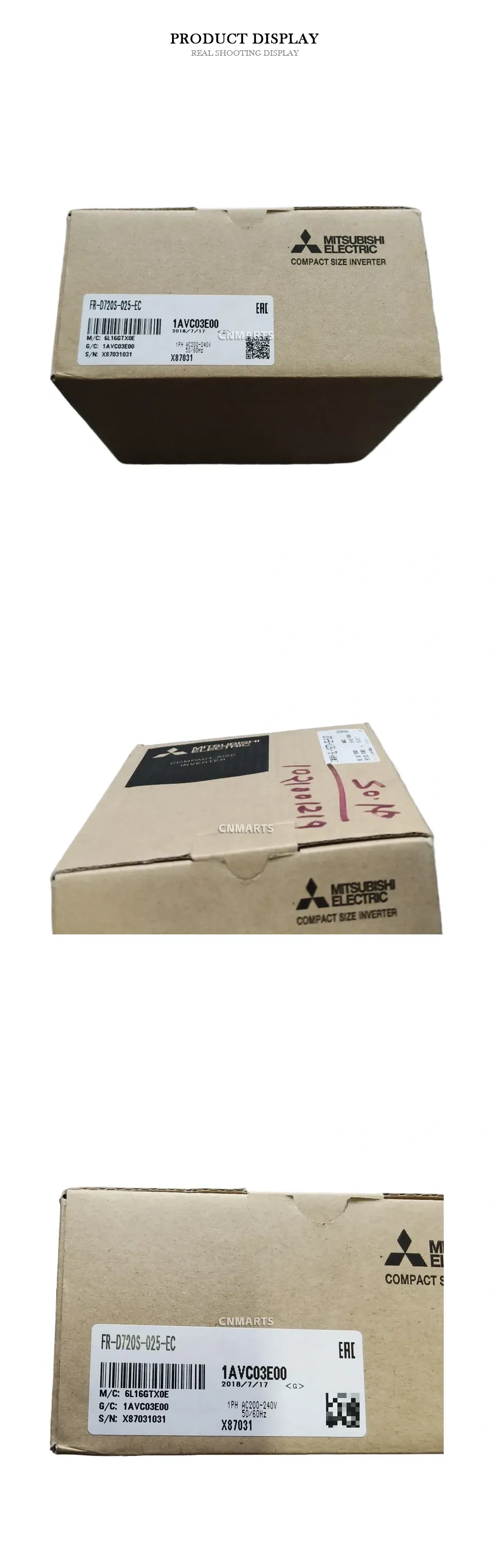 Mitsubishi Electric FR-D720S-025-EC Compact Size Inverter Description