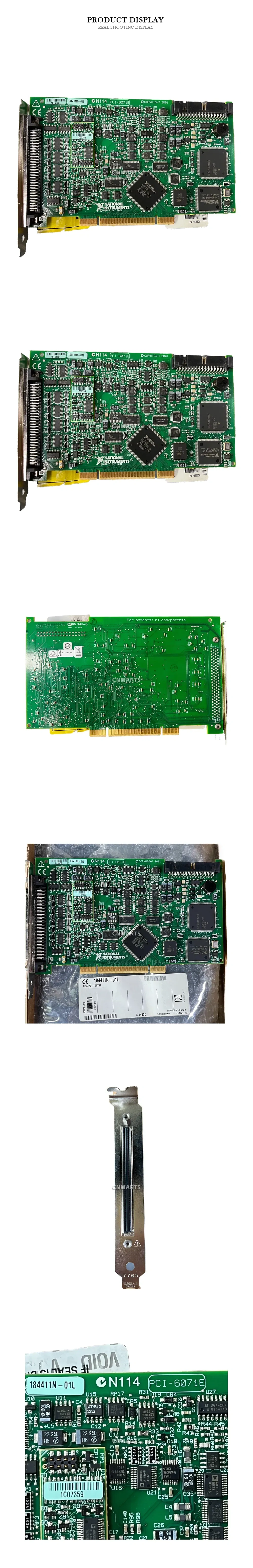 National Instruments PCI-6071E PCI Multifunction I/O Device / Data Acquisition Card Description