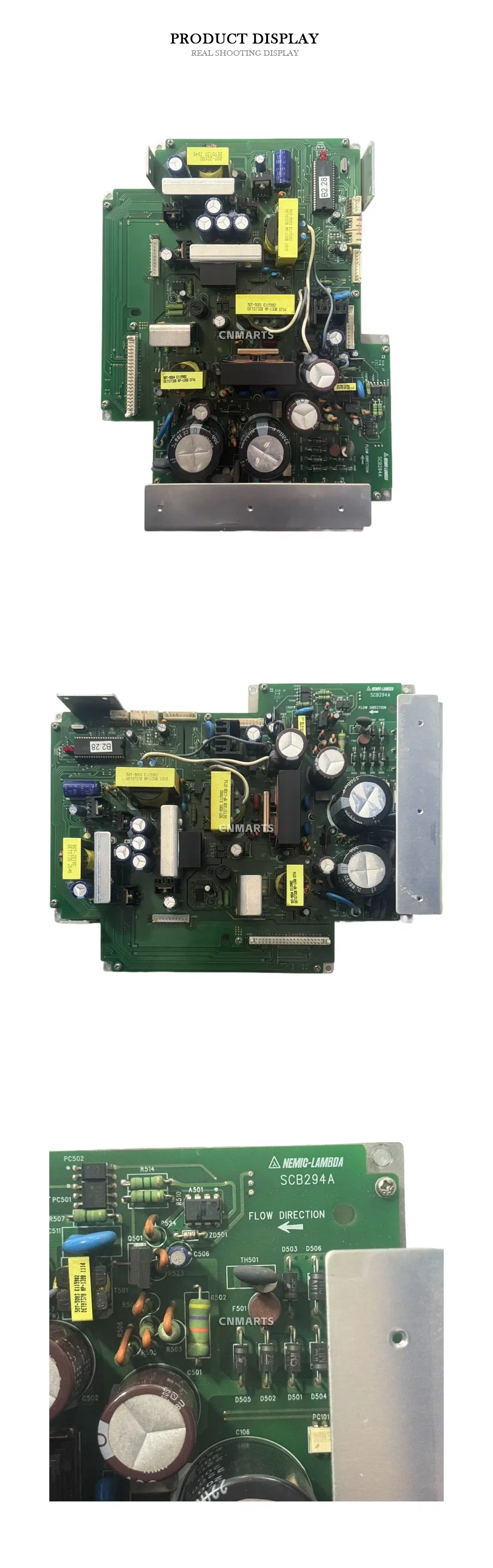 Nemic-Lambda SCB294A Power Supply Board Description