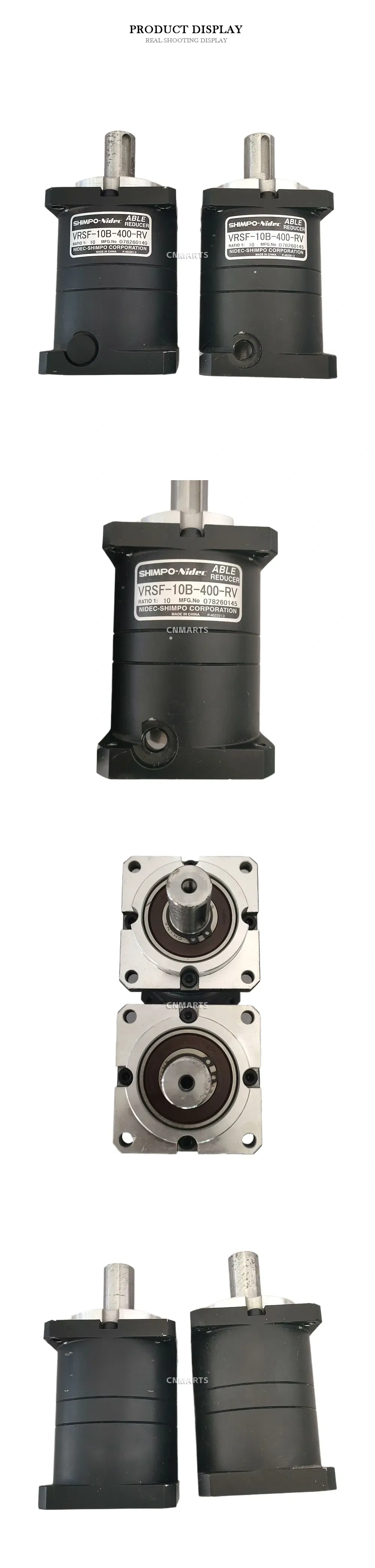 Nidec-Shimpo VRSF-10B-400-RV Planetary Gearbox Description