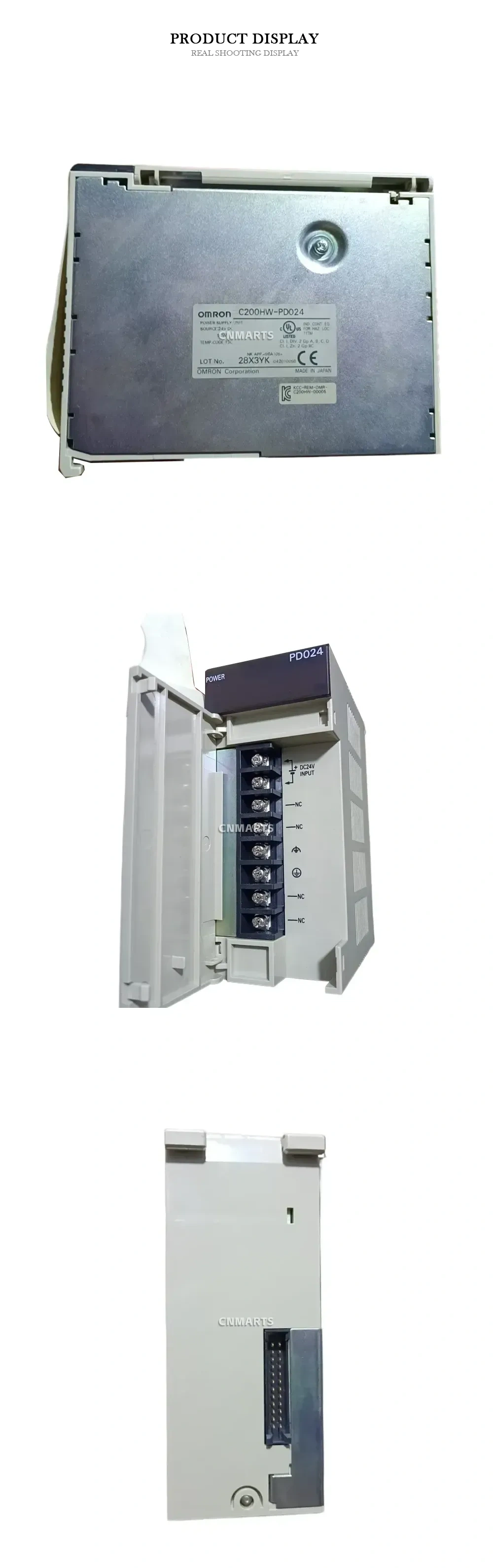 OMRON C200HW-PD024 Power Supply Unit Description