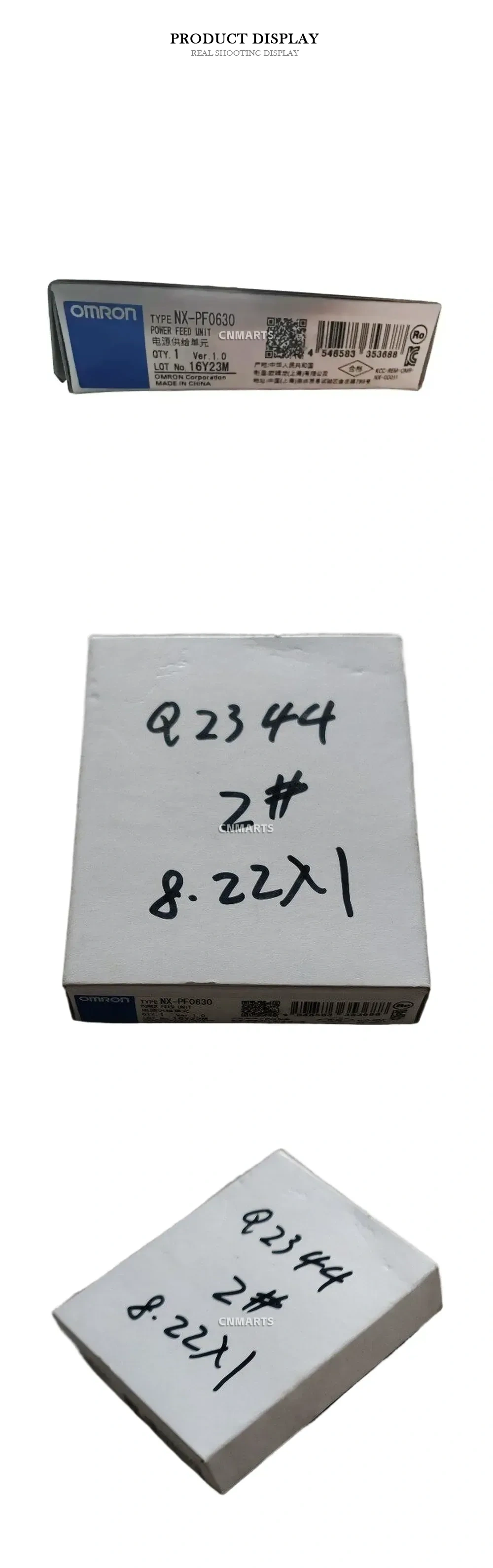 OMRON NX-PF0630 Power Feed Unit Description