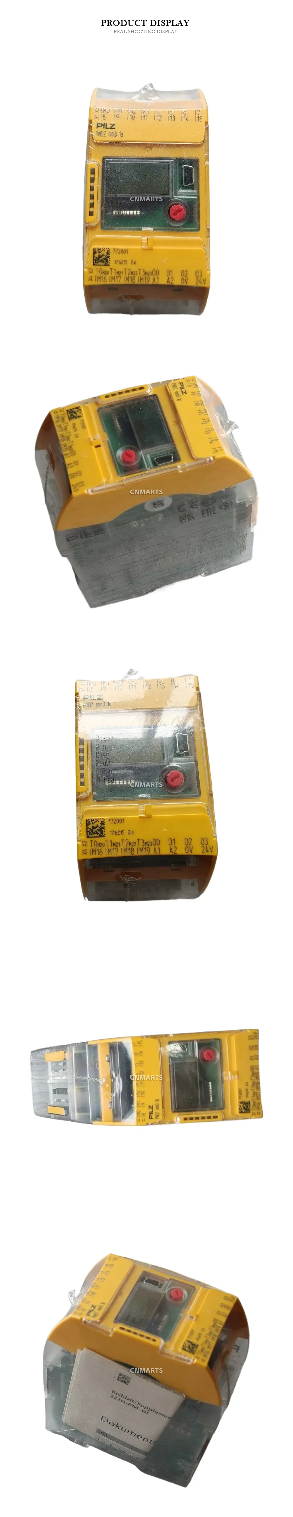 PILZ PNOZ mm0.1p Safety Controller Base Unit Description