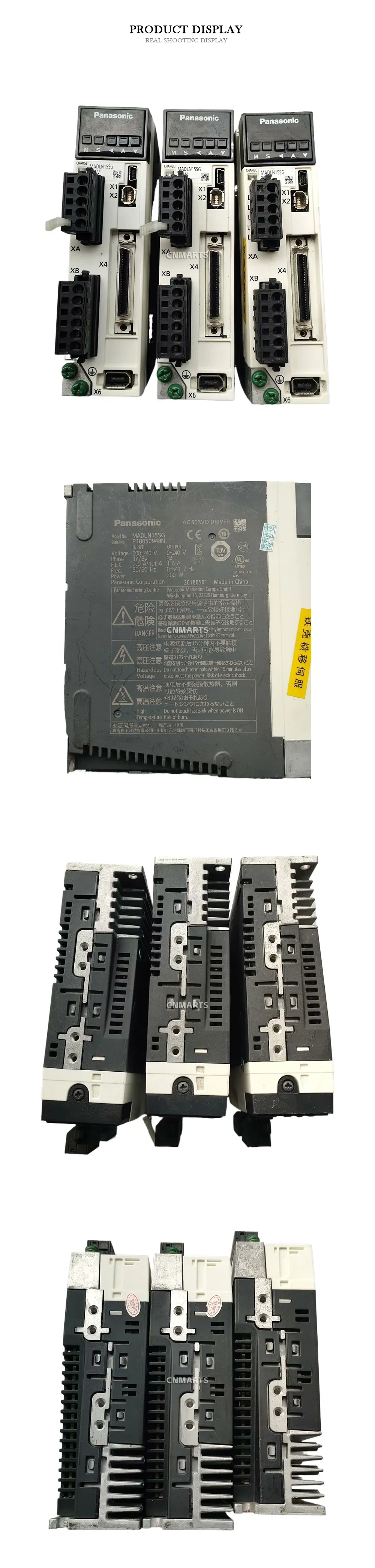 Panasonic MADLN15SG AC Servo Driver Description