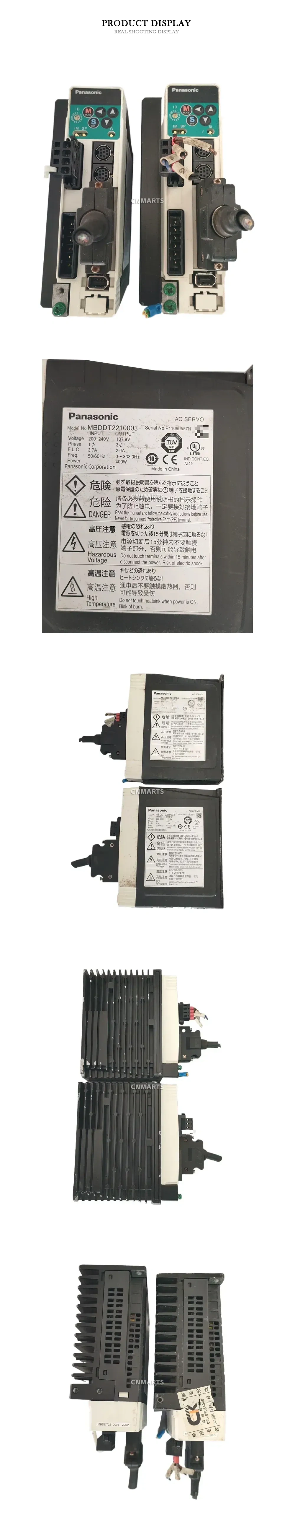 Panasonic MBDDT2210003 AC Servo Drive Description