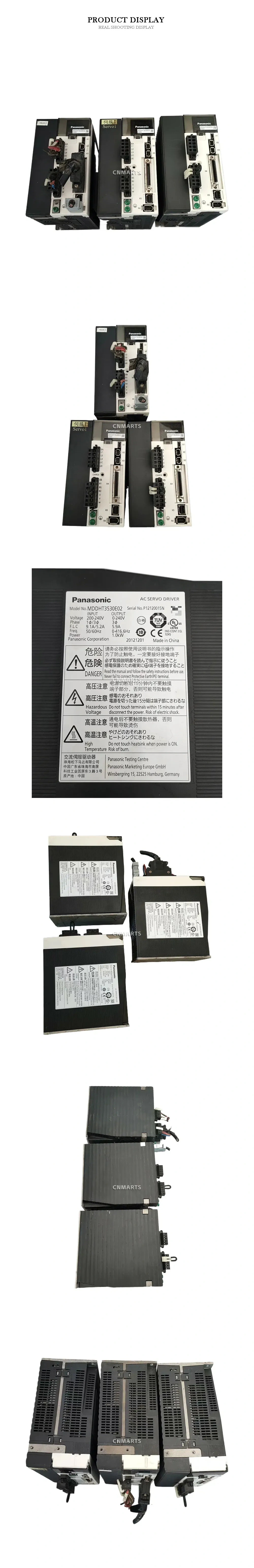 Panasonic MDDHT3530E02 AC Servo Driver Description
