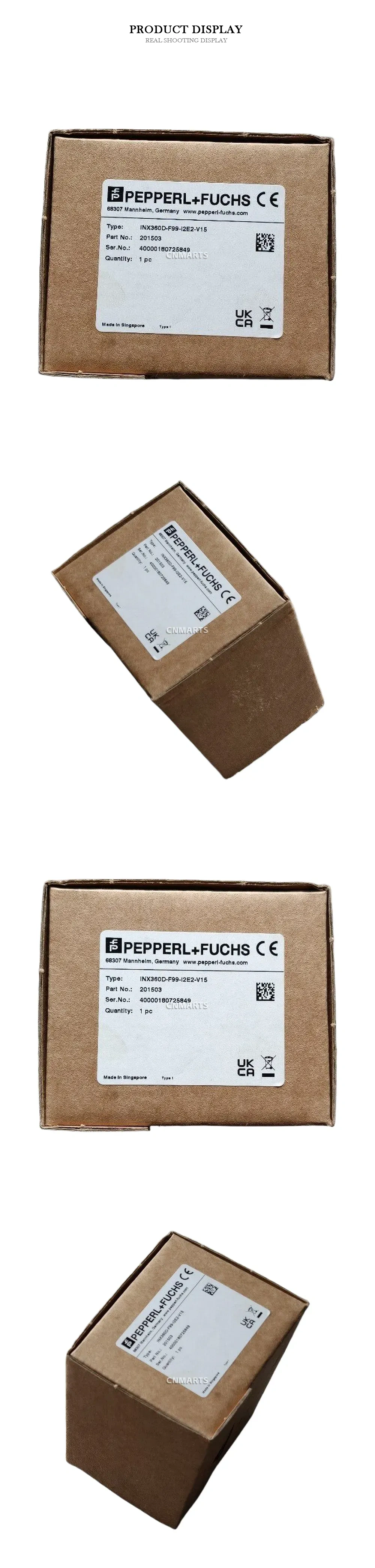 Pepperl+Fuchs INX360D-F99-I2E2-V15 Inductive Angle Sensor Description