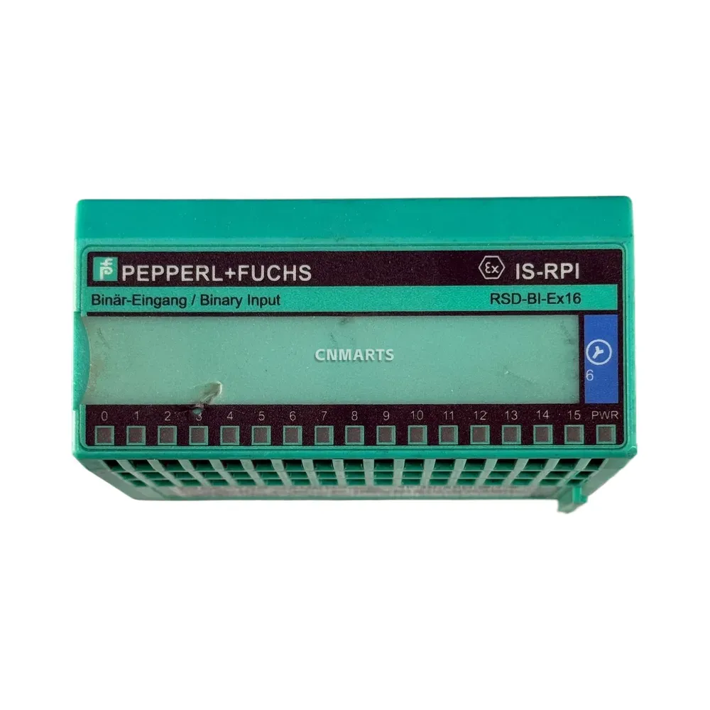 Pepperl+Fuchs RSD-BI-Ex16 Intrinsically Safe Discrete Input Module-img1 Pepperl+Fuchs RSD-BI-Ex16 Intrinsically Safe Discrete Input Module