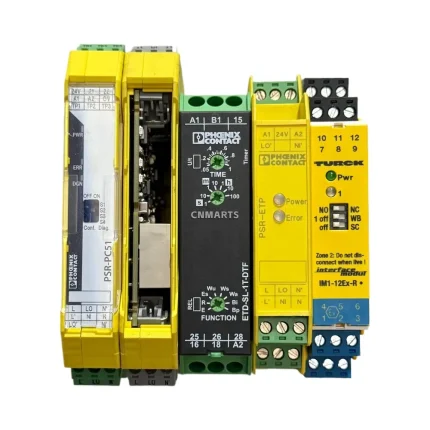 Phoenix Contact, Turck PSR-PC51, ETD-SL-1T-DTF, PSR-ETP, IM1-12Ex-R Industrial Safety Relays and Interface Modules