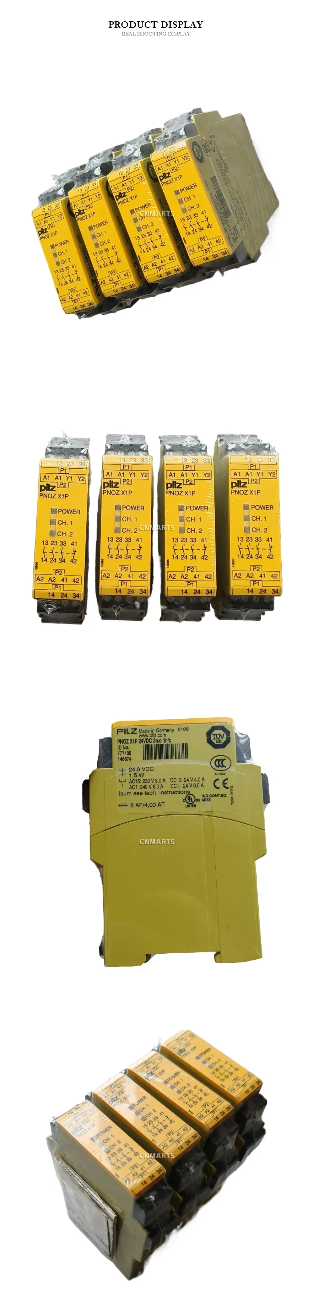 Pilz PNOZ X1P Safety Relay Description