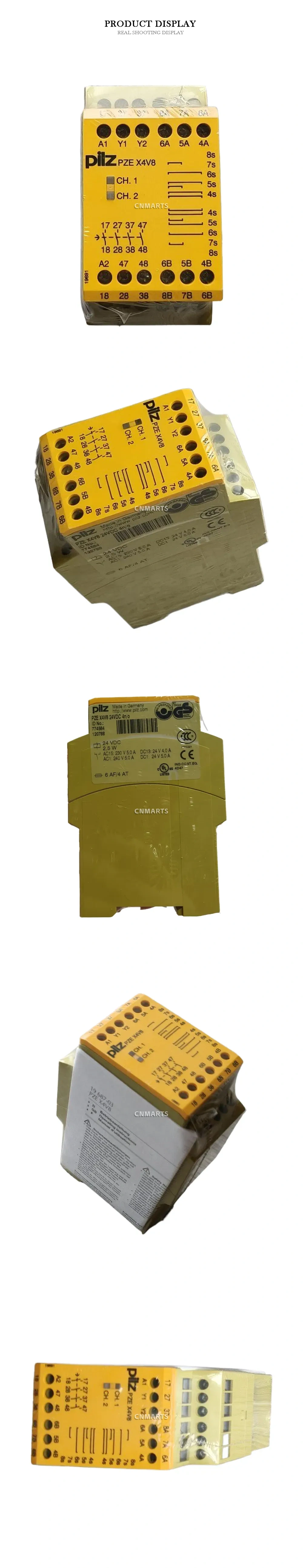 Pilz PZE X4V8 Safety Relay Description