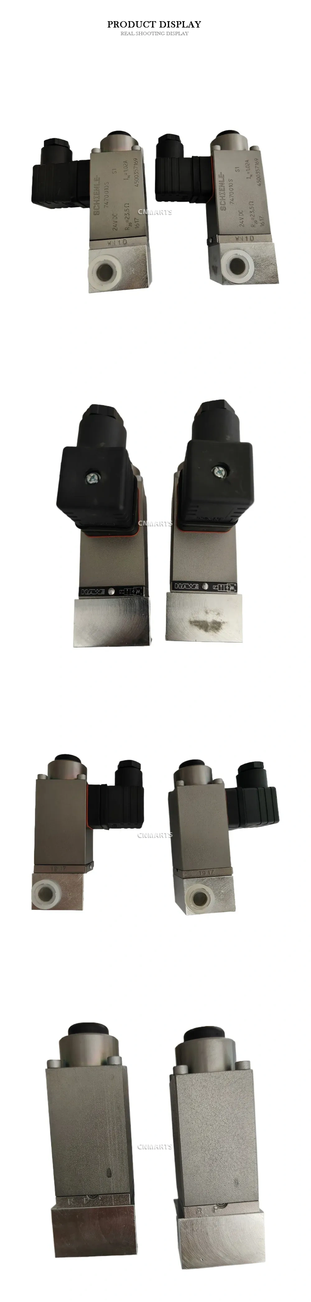 SCHIENLE / HAWE 7470010S / WN1D Hydraulic Solenoid Valve with Electromagnet Description