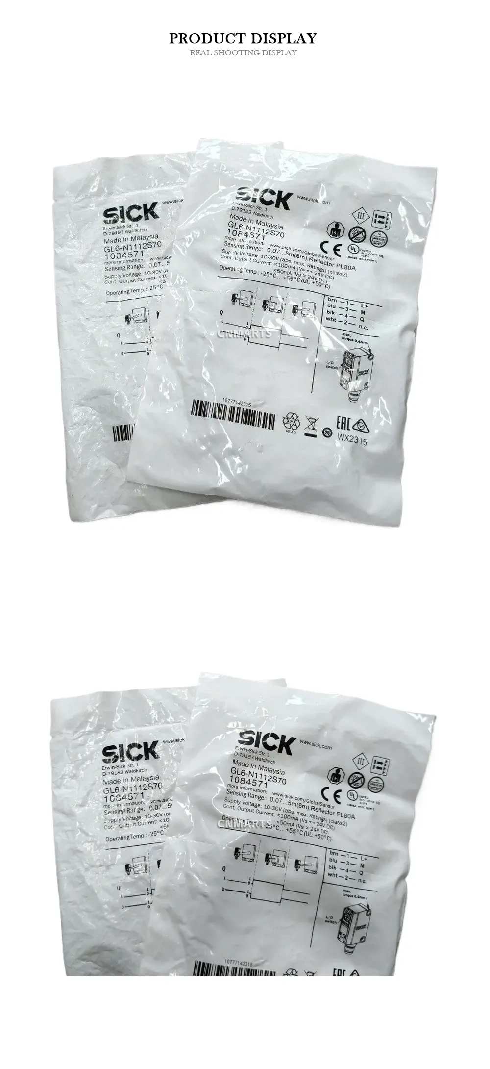 SICK GL6-N1112S70 Photoelectric Sensor Description