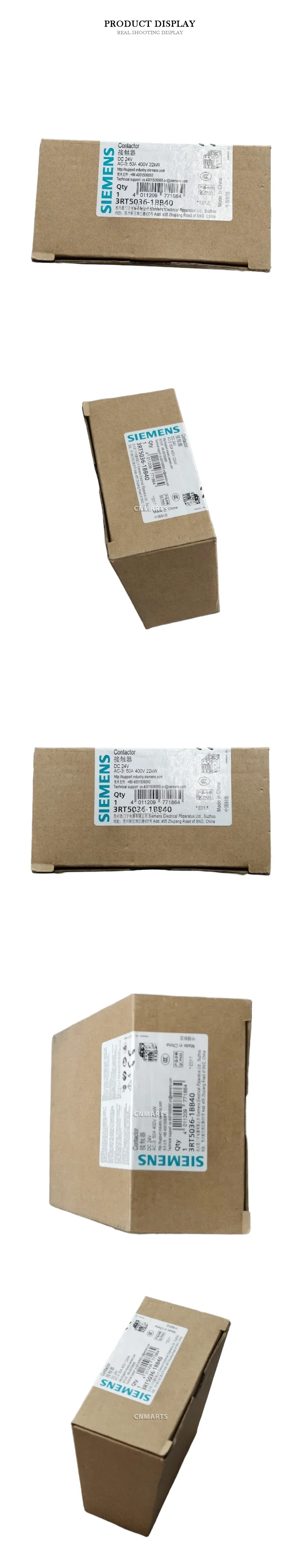 SIEMENS 3RT5036-1BB40 Contactor Description