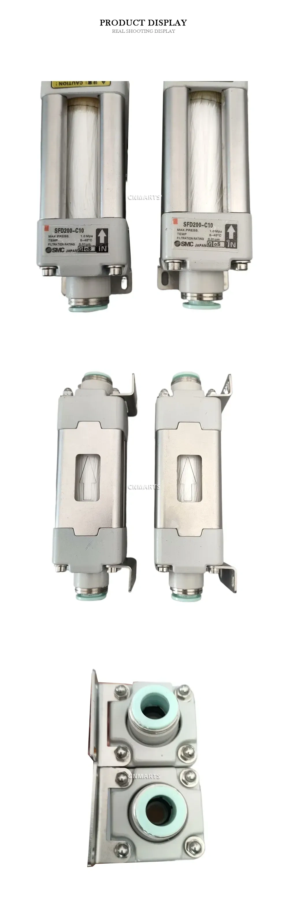 SMC SFD200-C10 Super Micro Mist Separator Description