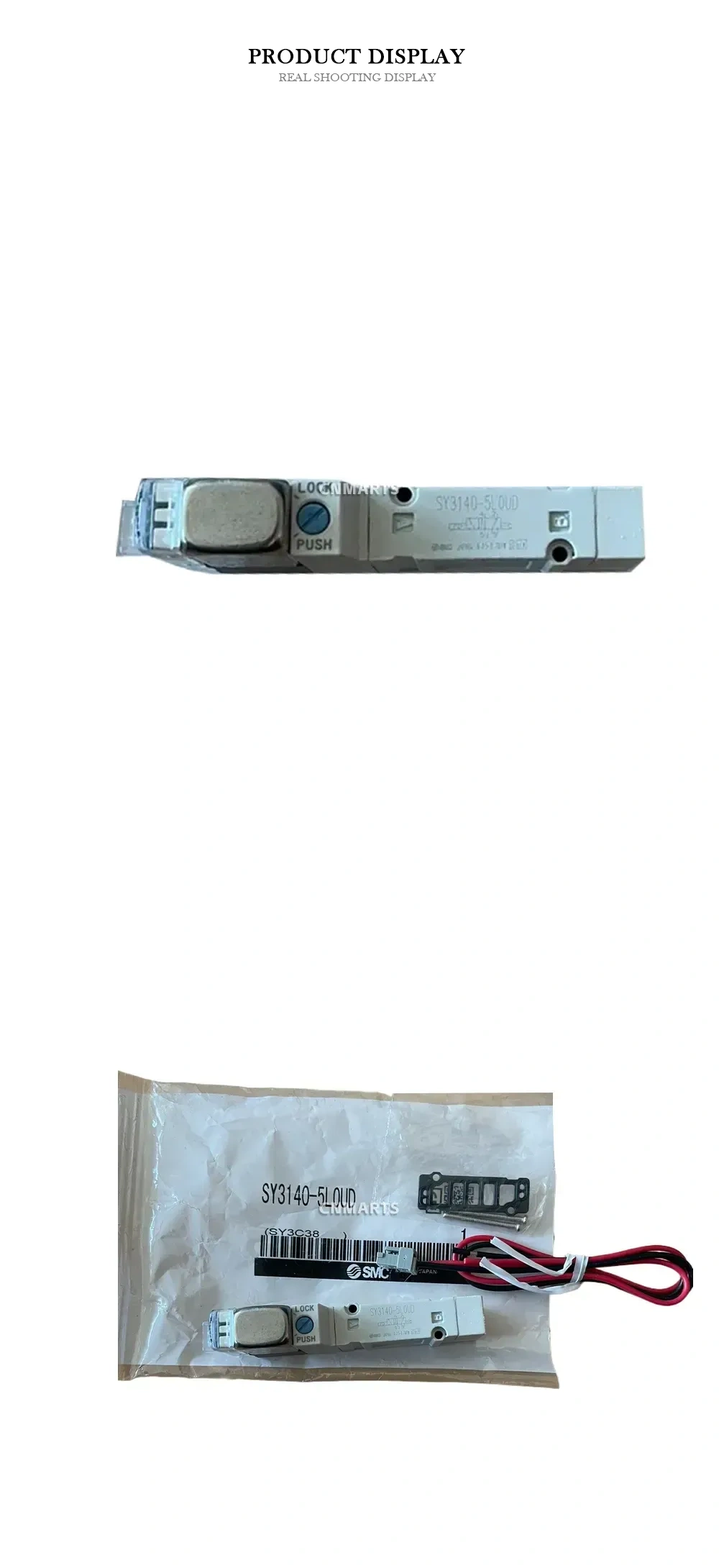 SMC SY3140-5LOUD Pneumatic Solenoid Valve Description