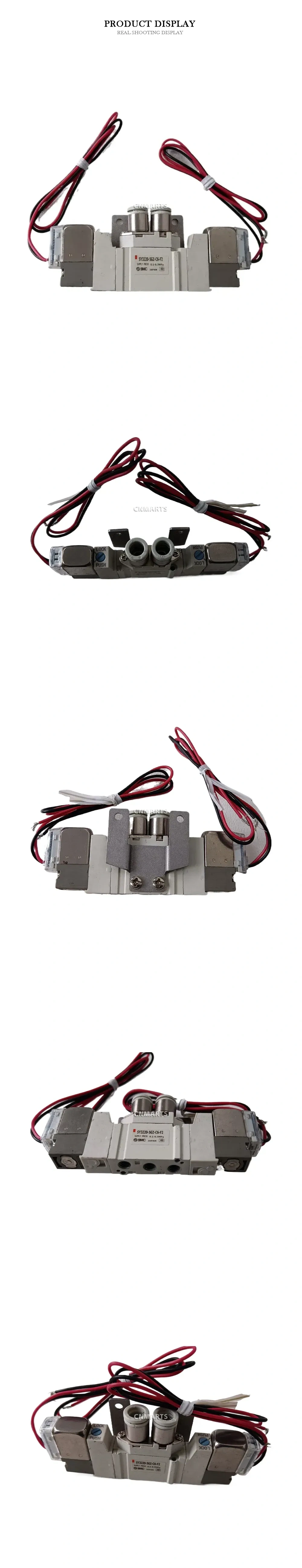 SMC SY3220-5GZ-C6-F2 5-Port Solenoid Valve Description