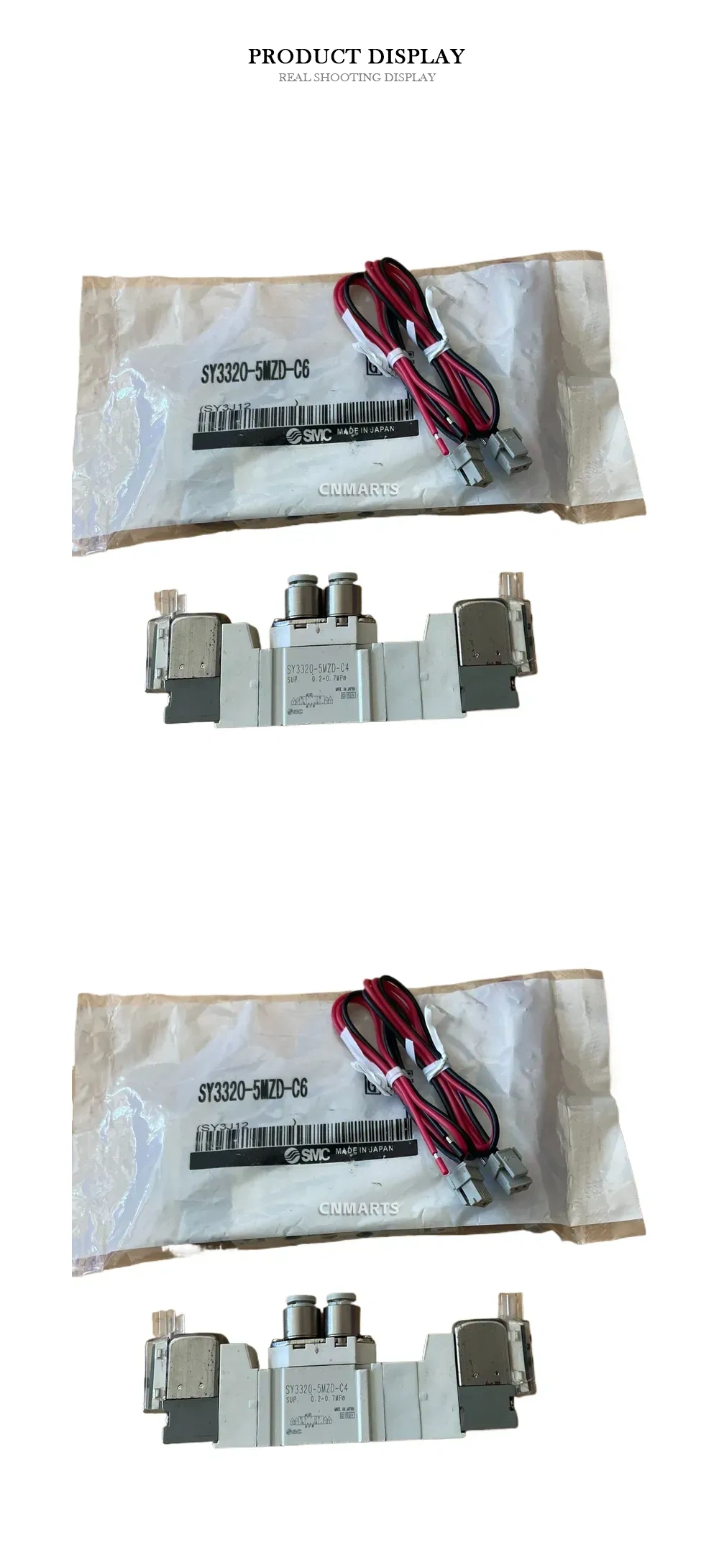 SMC SY3320-5MZD-C4 Pneumatic Solenoid Valve Description