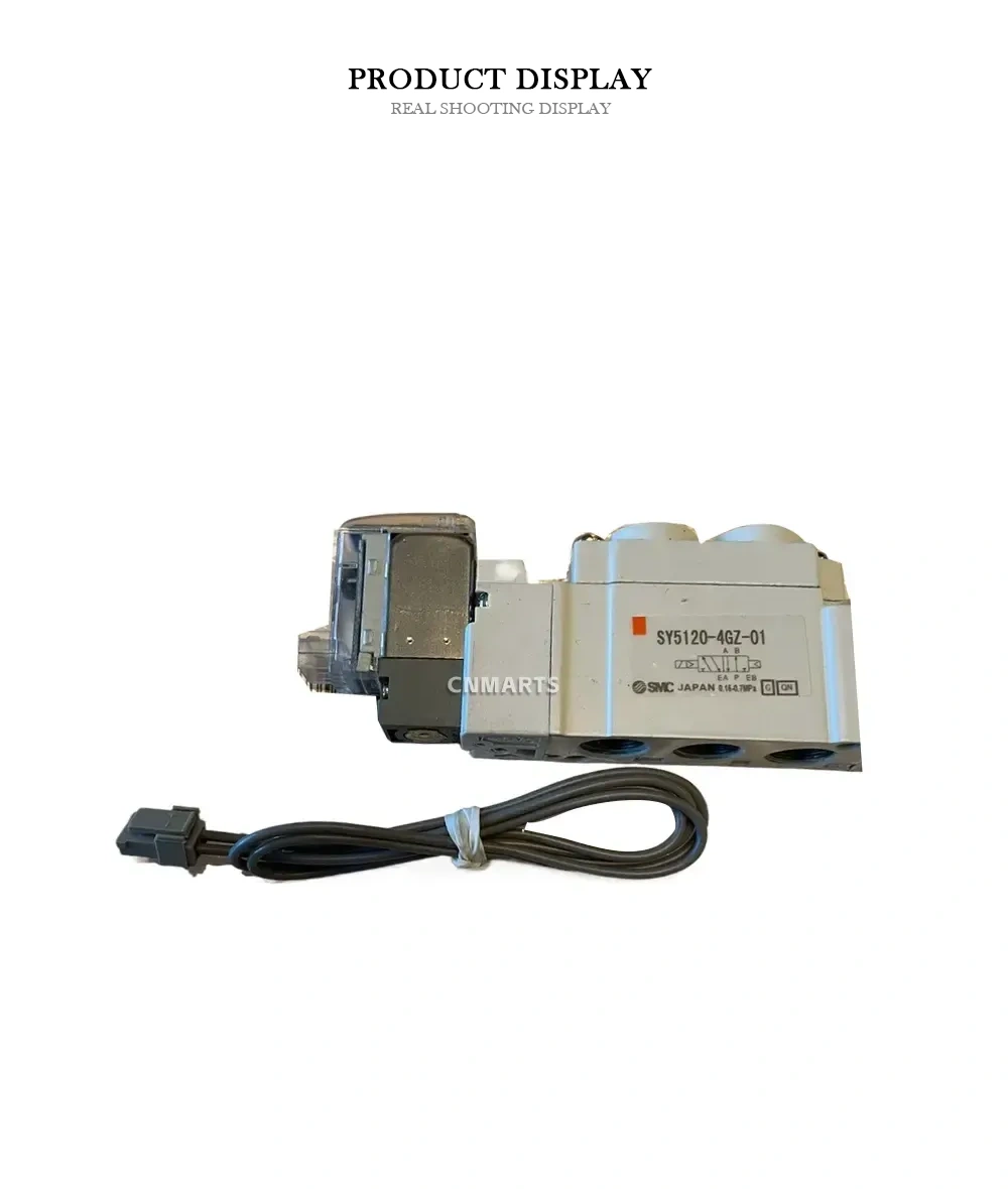 SMC SY5120-4GZ-01 Pneumatic Solenoid Valve Description