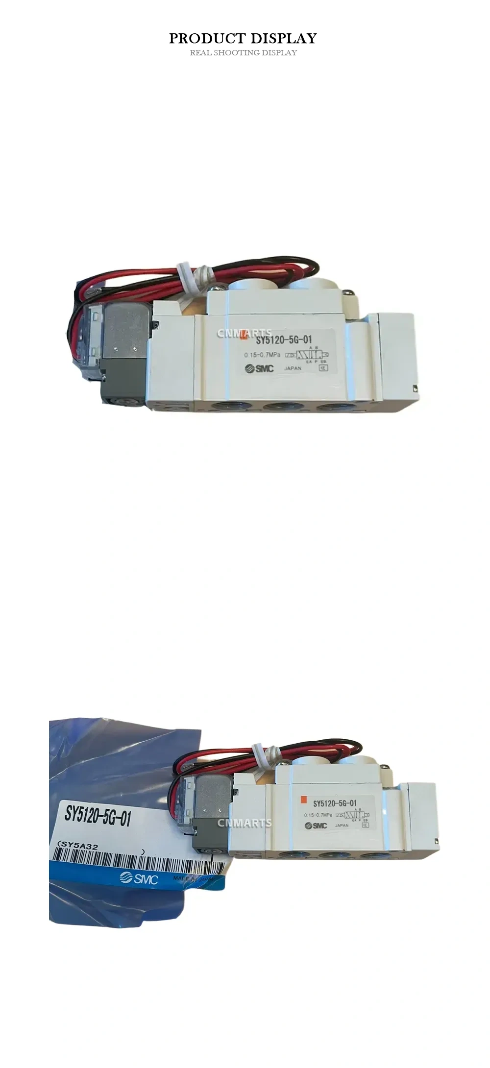 SMC SY5120-5G-01 Solenoid Valve Description