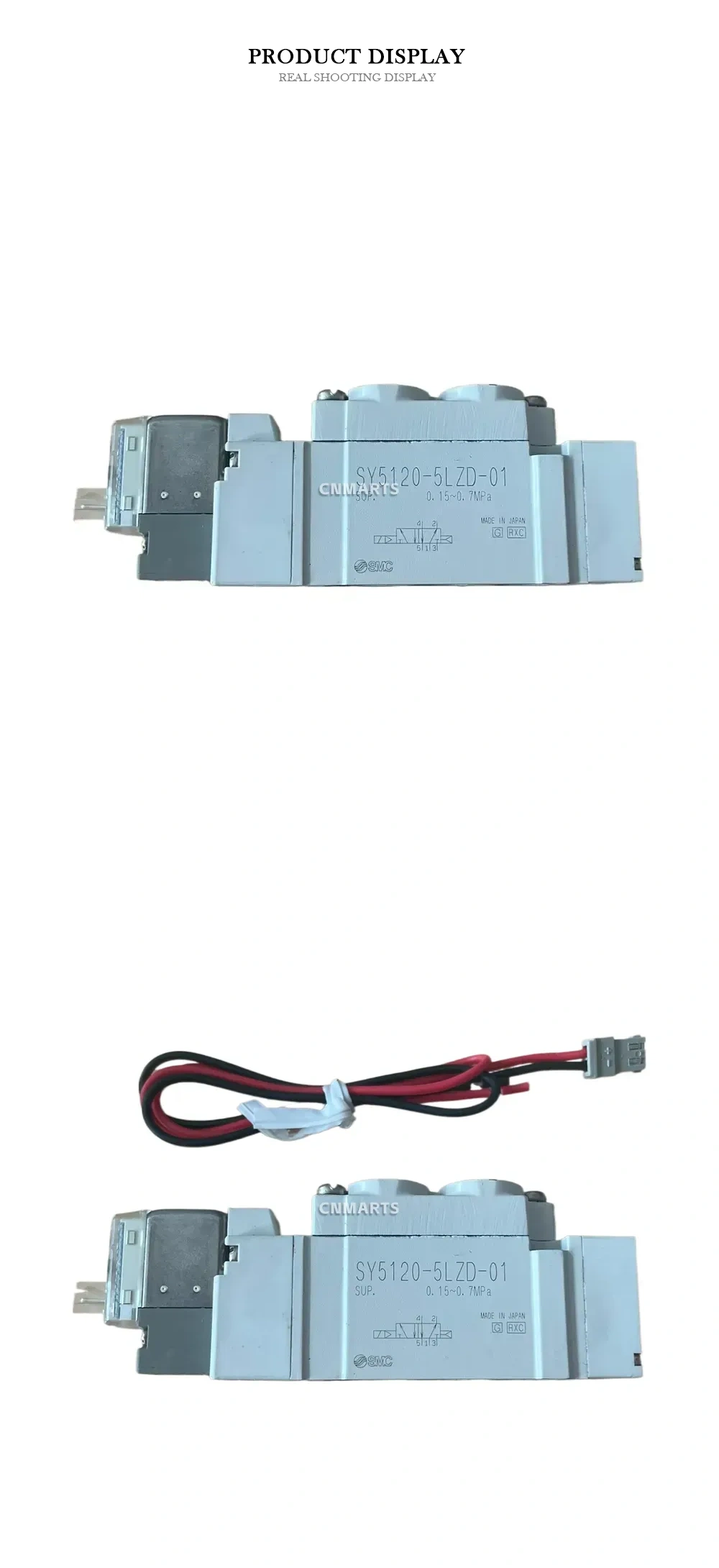 SMC SY5120-5LZD-01 Pneumatic Solenoid Valve Description