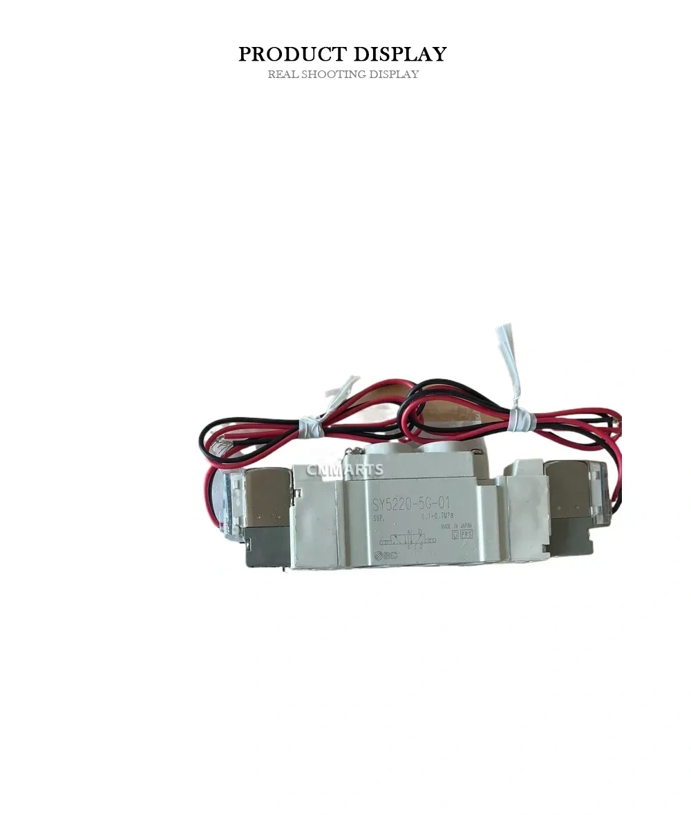 SMC SY5220-5G-01 Pneumatic Solenoid Valve Description