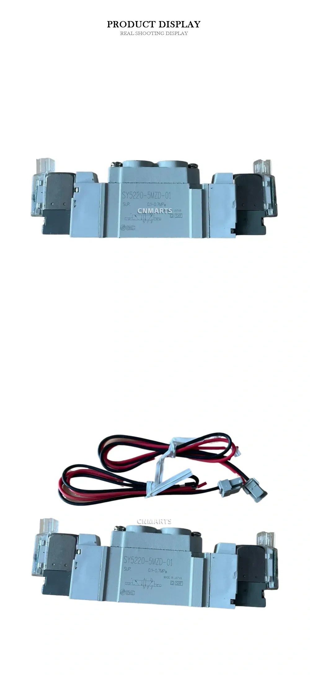 SMC SY5220-5MZD-01 Pneumatic Solenoid Valve Description