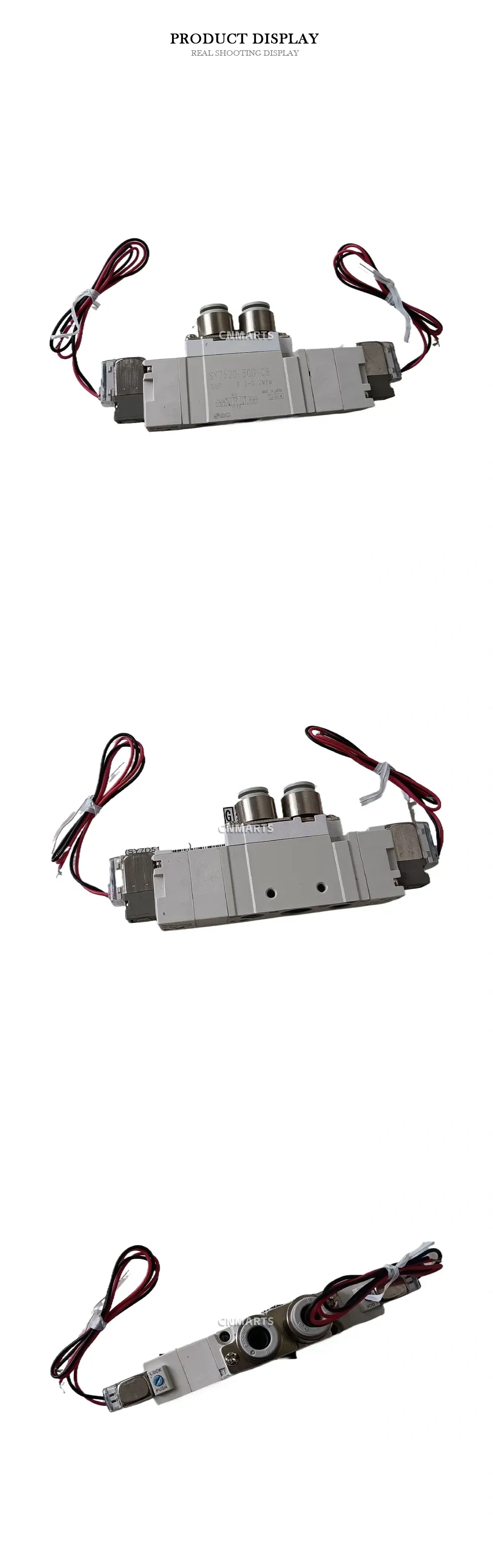 SMC SY7520-5GD-C8 Pneumatic Solenoid Valve Description