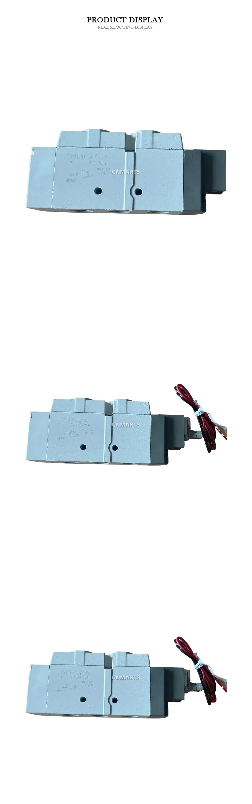 SMC SY9120-5LZ-03 Pneumatic Solenoid Valve Description
