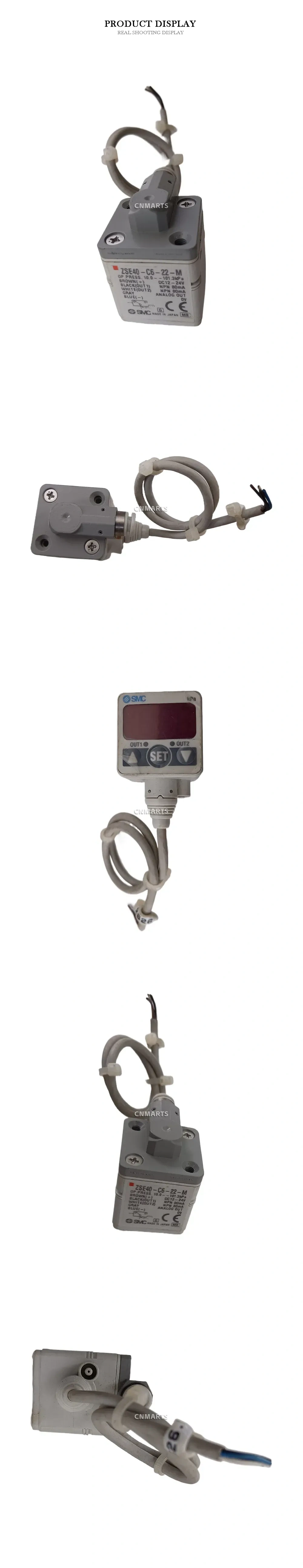 SMC ZSE40-C6-22-M Digital Pressure Switch Description