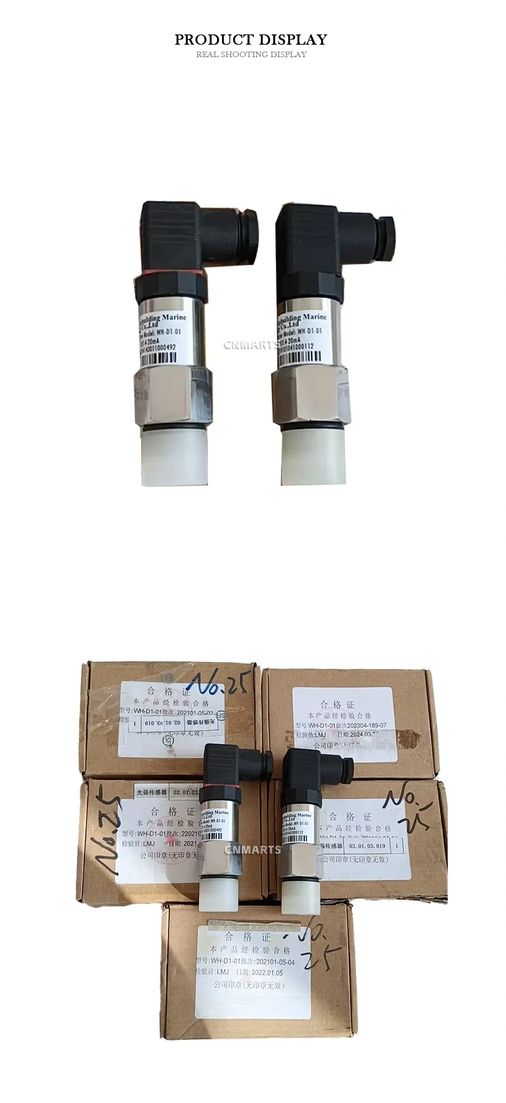 Shipbuilding Marine WH-D1-01 Light Intensity Sensor Description