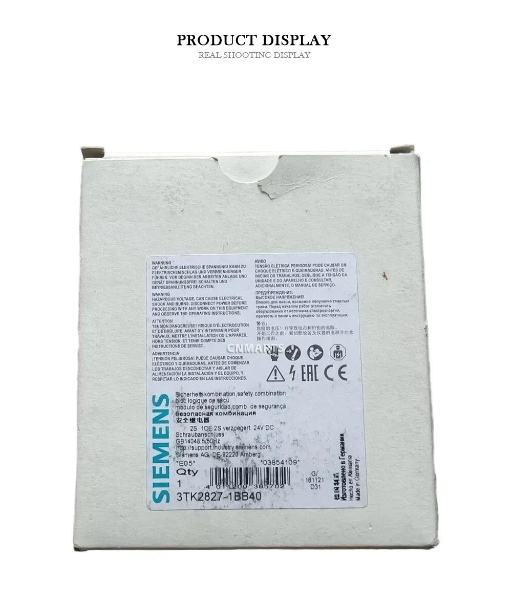 Siemens 3TK2827-1BB40 Safety Relay / Safety Combination Module Description